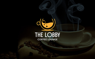 The Lobby Coffee Lounge art brandidentity coffee coffeebar creativelogo design designagency distinct distnctive fiverr freelancer illustration lobby logo logoexcellent lounge typography upwork