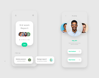 Google Meet (redesign) app app designers application design designer google google meet modern ui ui design user interface ux