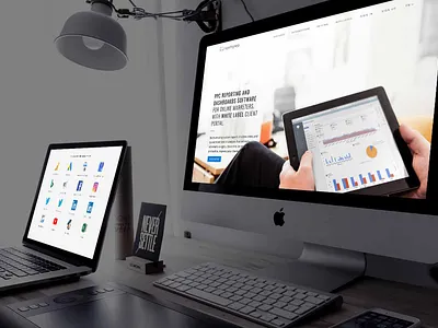 Digital marketing tool design - Reporting Ninja digital design digital marketing digital marketing agency digital marketing company digital marketing services ui ux web designing