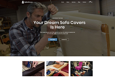 Upholstery WordPress Theme furniture furniture design furniture store