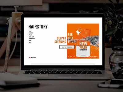 Hair salon web design - Hairstory best designs branding design hair salon salon salon app salon logo ui ux web web designing