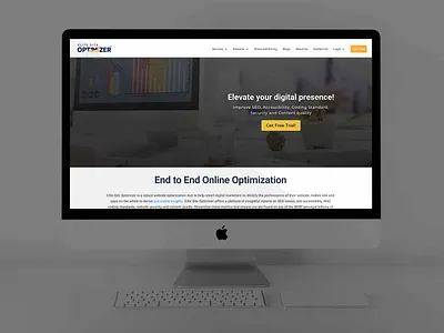 SEO Tool Design - Elite Site Optimizer seo seo agency seo company seo services seo tool design sketch ui ui ux ux web design