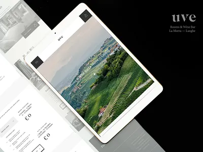 Wine Bar web design - UVE bar design hotel hotel app hotel design ui ux web web design wine bar wine bottle