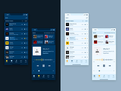 Music App concept figma interface mobile mobile app mobile app design mobile design mobile ui music app music player ui uiux ux