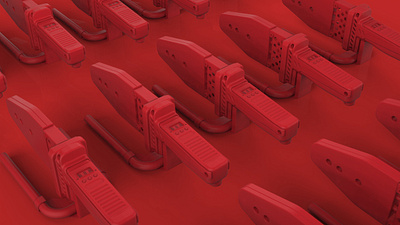 Termofusing Machine 3d design renders