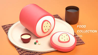cake c4d design