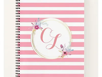 Notebook notebook pretty student writer writing zazzle