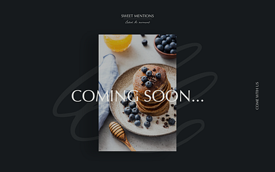 Coming soon Sweet Mentions brand identity branding clean design elegant graphicdesign logo logodesign modern