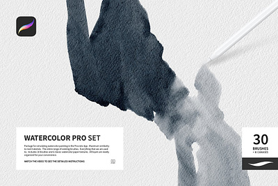 Watercolor Pro Set for Procreate concept design digital art digital paint paint paint brush painting procreate procreate brush procreate brushes procreate watercolor procreate watercolor pro watercolor watercolor art watercolor brush watercolor brushes watercolor painting watercolor pro watercolor pro set watercolors