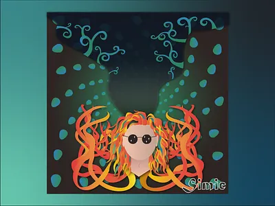 Album Cover - Simic adobe illustrator design doodles illustrator vector