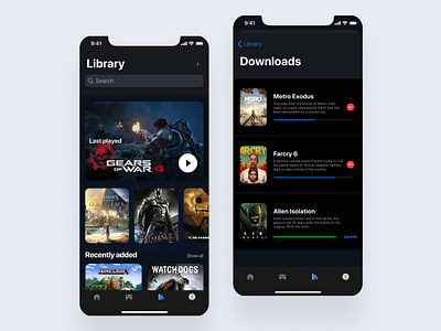 Gaming-stream- PC games on mobile gaming gaming app stadia ui ux