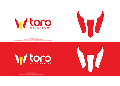 TORO Hyperloop graphic design logo logo design logotype