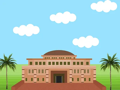 Architecture Illustration architecture art artwork building campus civilization illustraion monument vector