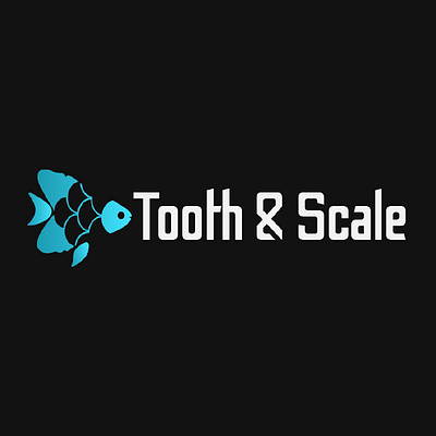 Tooth & Scale Logo brand design brand identity branding design flat illustration illustrator logo minimal ui