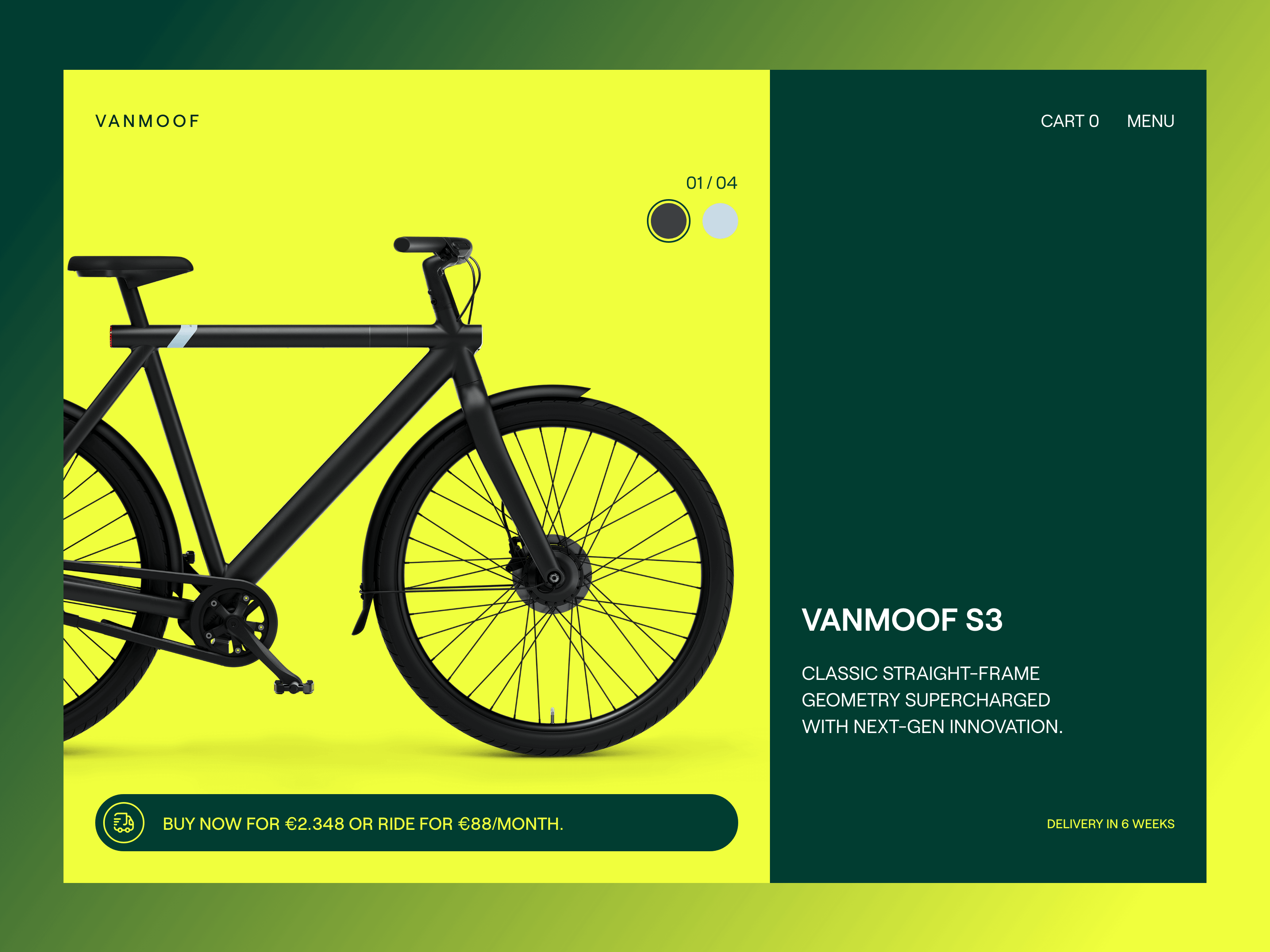 Vanmoof buy 2025