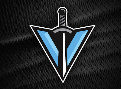 Vegas Silver Knights design illustration logo