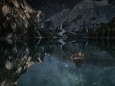 Le bateau de la galaxie creation design effects fond écran galaxy graphics