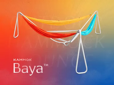 Baya - Hammock Lounge 3 hammock stand baya design hammock kammok lounge outdoor outdoors recreation summer texture