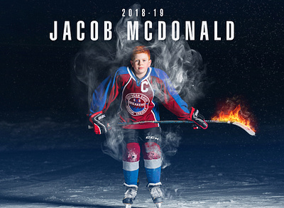 Hockey Poster design