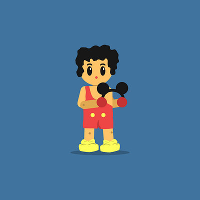 Mickey?? animation art artwork design flat flat design flat illustration flatdesign illustration ilustrator