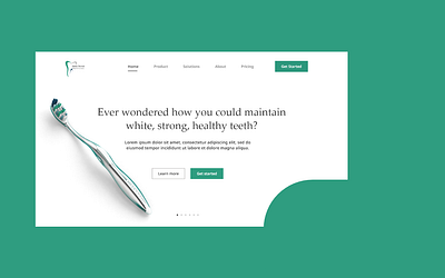 Dental Site ui ux uidesign uiux