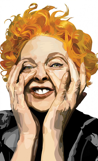 Vivienne Westwood illustration painting