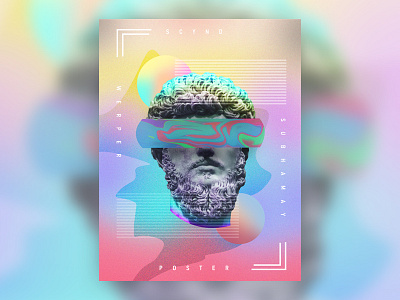 Aesthetic Poster Design adobe illustrator adobe photoshop aesthetic poster design aesthetic poster design artwork design designer digitalart gradient graphicdesign photoshop poster poster art trending poster trending poster typography vector visual design wallpaper