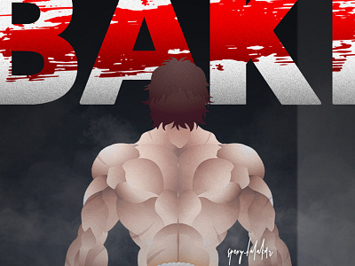 Illustration of Baki (Netflix Anime) animeart baki2020 bakihanma bakiillustration baking illustraion netflix spexykalakar