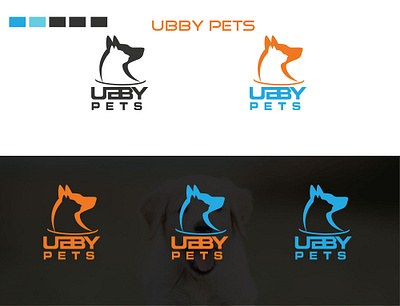 Ubby Pets app branding design flat icon illustration logo typography ui vector