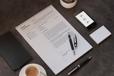 Word Resume & Cover Letter clean resume creative resume curriculum vitae cv template download free modern modern resume professional resume resume template template