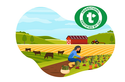 Farming active agriculture color coloring design farm farming flat growing illustration nature plants simple ux vector