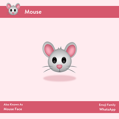 Mouse 🐭 branding design emoji emoji set emojis logo logo design sketch app sketching vector art