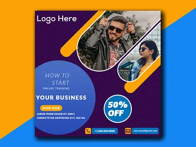 Social Media Post Design Templates Free PSD ads design banner ads banner design poster design psd download psd template social media social media design