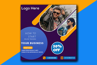 Social Media Post Design Templates Free PSD ads design banner ads banner design poster design psd download psd template social media social media design