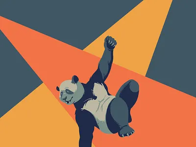 Dance adobeillustrator animal animal art artwork bear dance dancing design digitalart digitalillustration drawing illustration illustrator panda panda bear pandas vector vintage wildlife wildlife art