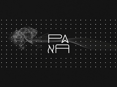 PANA v.2 bar brand identity branding cafe characters cursor cyber cybersport gaming hookah letters logo logomark logotype lounge minimal online smoke symbol typography