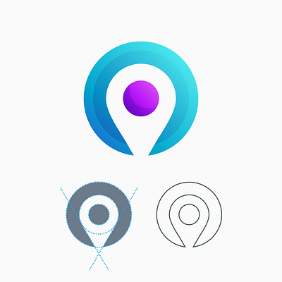 location logo coreldraw design good illustration ilustrator location app location tracker logo nice sofware logo team ui ux