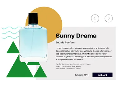 daily UI #045 - Info Card 045 daily daily ui design ecommerce info card perfume ui web
