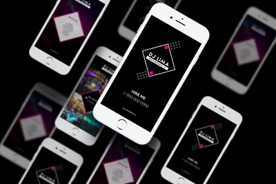 DJ Instagram Stories Template banner dates design disc dj highlight house instagram jockey mix music playlist post remix social media stories tour trance updates