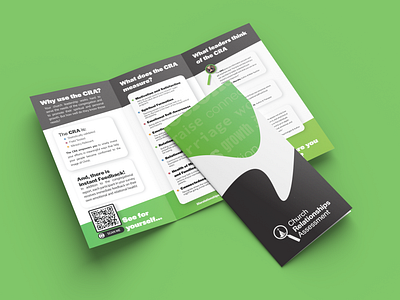 CRA Brochure branding logo trifold