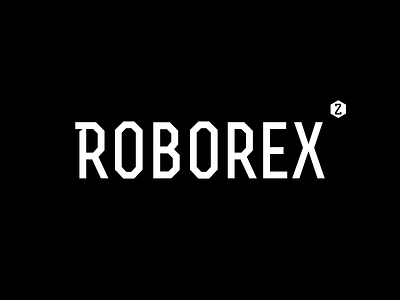 Roborex Logo branding logo typography