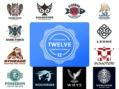 Logolounge LogoBook12 WIN achievement award brand branding competition design honor identity logo logotype victory