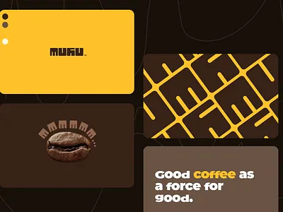 Muhu Coffee Branding 1 branding typogaphy vector