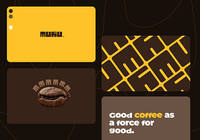 Muhu Coffee Branding 1 branding typogaphy vector