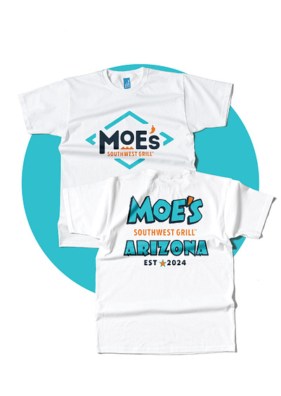 MOES BREND T SHIRT DESIGN branding clothingdesign customtshirts graphic design logo printdesign typographydesign