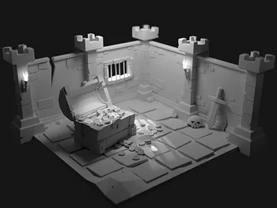 Your greatest adventure has just begun! ⚔️ 3d art 3d artwork 3d illustration 3d model 3d modeling 3dmodeling adventure blender blender 3d blender3d blender3dart blendercycles castle cyclesrender game art low poly low poly lowpoly lowpolyart rpg
