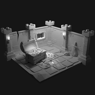 Your greatest adventure has just begun! ⚔️ 3d art 3d artwork 3d illustration 3d model 3d modeling 3dmodeling adventure blender blender 3d blender3d blender3dart blendercycles castle cyclesrender game art low poly low poly lowpoly lowpolyart rpg