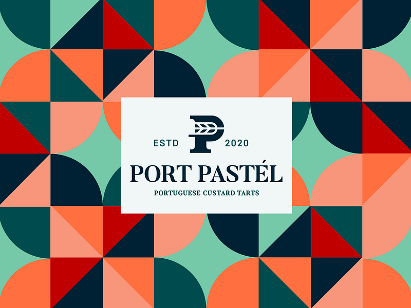 Logo design pattern. abstract branding colors geometrical logodesign pattern shapes