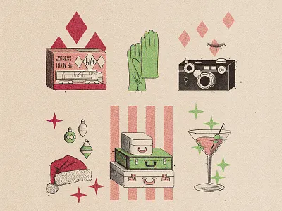 Movie Bits - Carol carol carol the movie christmas cinema film illustration movie retro illustration