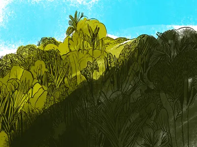 Morning! digital art illustraion illustration ipadpro procreate